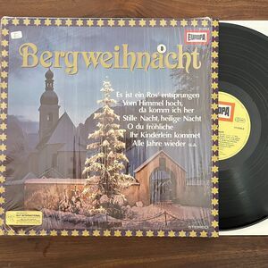 Ruhpoldinger Kinderchor Bergweihnacht Vinyl LP Europa 111 078.0